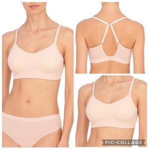 NWT Natori Limitless Convertible Contour Wireless Sports Bra sz 32B